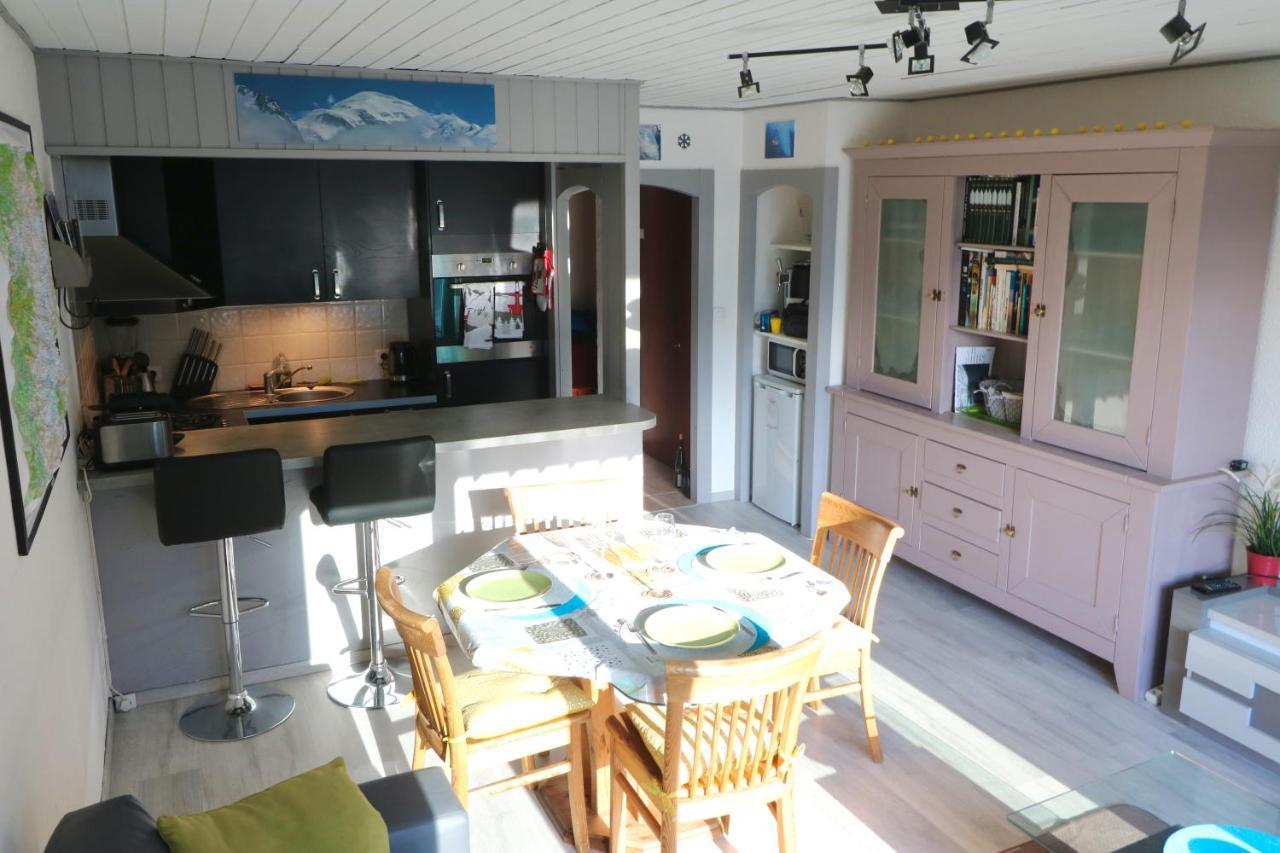 Chamonix Centre, 51M2, Vue Mt Blanc, 2 A 6 Pers, 2 Balcons Apartment ภายนอก รูปภาพ