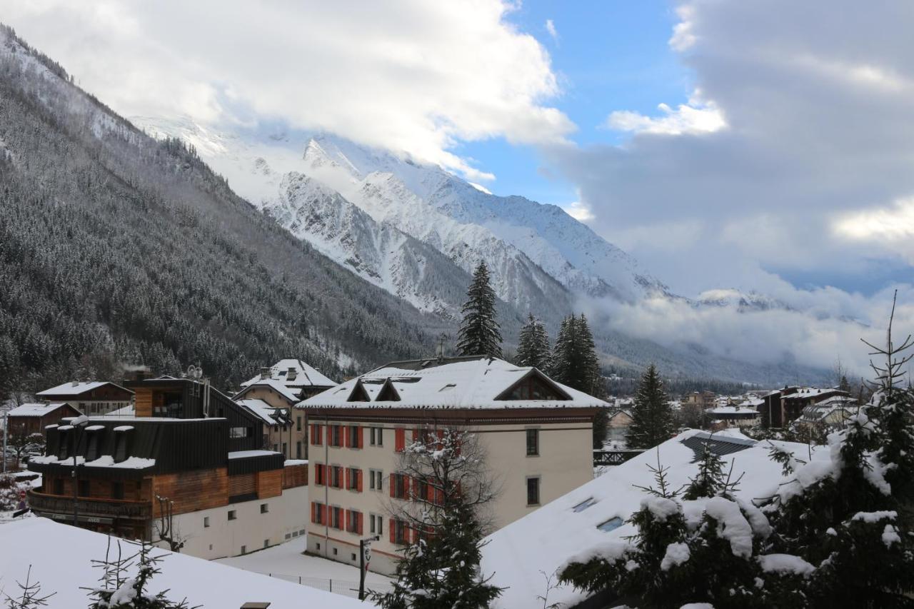 Chamonix Centre, 51M2, Vue Mt Blanc, 2 A 6 Pers, 2 Balcons Apartment ภายนอก รูปภาพ
