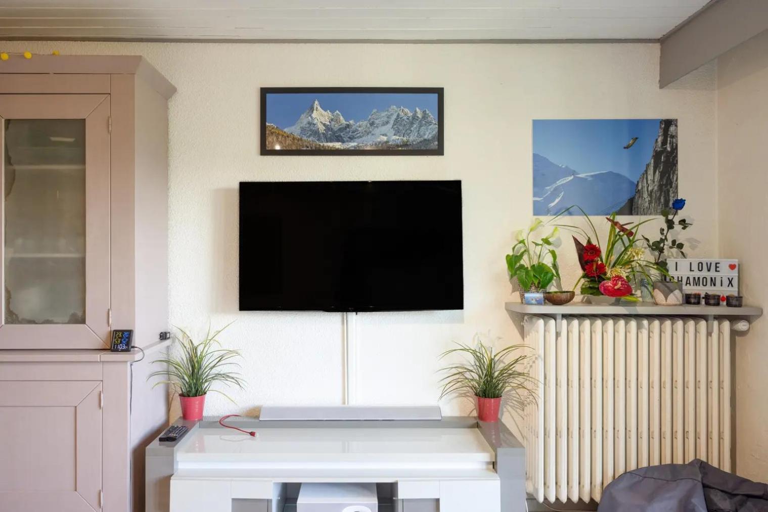 Chamonix Centre, 51M2, Vue Mt Blanc, 2 A 6 Pers, 2 Balcons Apartment ภายนอก รูปภาพ