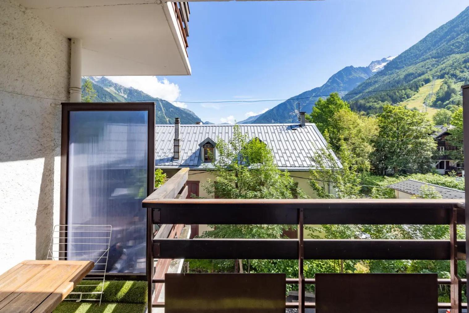 Chamonix Centre, 51M2, Vue Mt Blanc, 2 A 6 Pers, 2 Balcons Apartment ภายนอก รูปภาพ