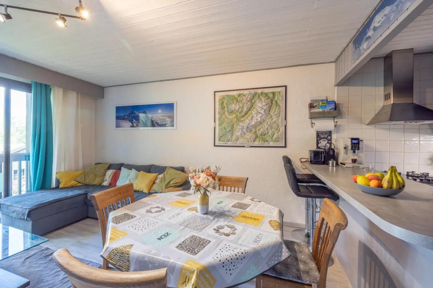 Chamonix Centre, 51M2, Vue Mt Blanc, 2 A 6 Pers, 2 Balcons Apartment ภายนอก รูปภาพ